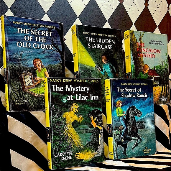 Vintage Nancy Drew 5-Book Set | Grosset & Dunlap Hardcovers | #1–5 - Picture 2 of 12